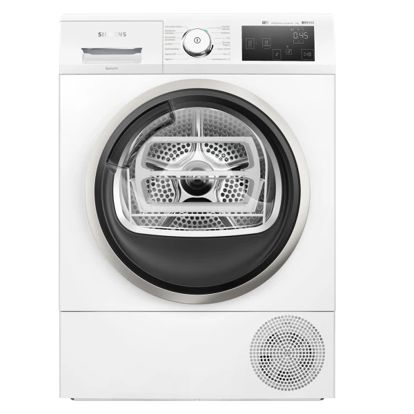 Secadora SIEMENS WT47URH2ES, Clase A++, Blanco, Bomba de Calor, 9kg,