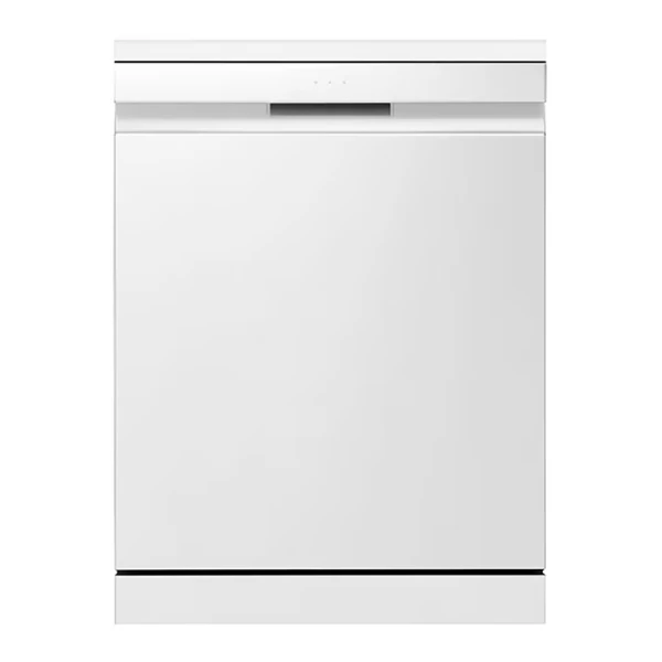 Lavavajillas LG DF365FWS, QuadWashTM Steam, Blanco, B, con lavado a vapor y tercera bandeja