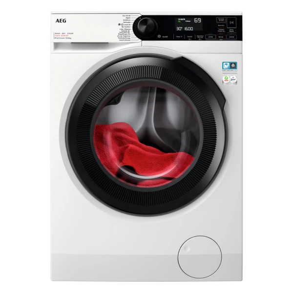 Lavasecadora AEG LWR7316O4B Serie 7000 de Libre Instalación ProSteam® de 10 kg