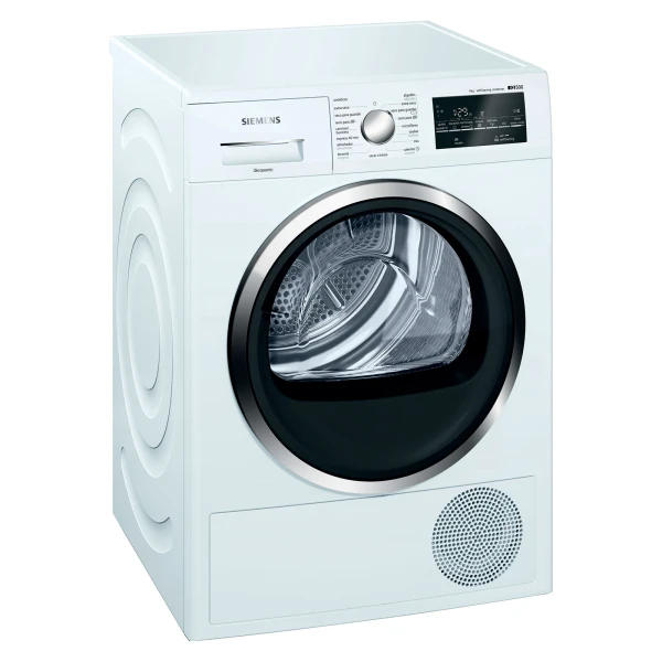 Secadora SIEMENS WT47G439EE, Clase A++, Blanco, Bomba de Calor, 9Kg