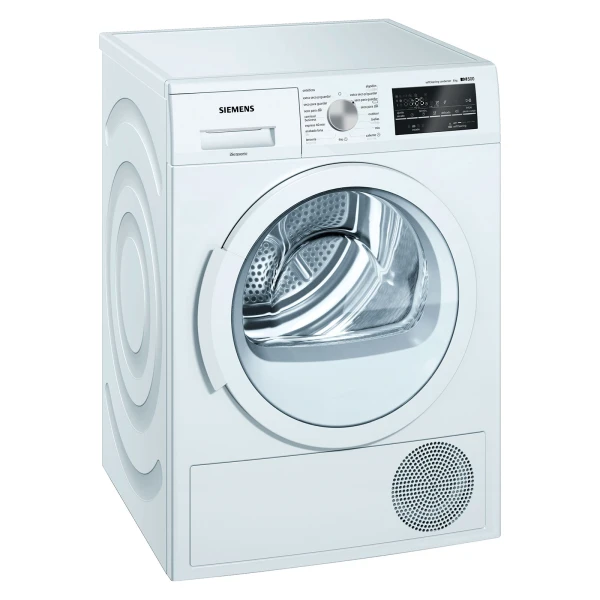 Secadora SIEMENS WT47G439ES, Clase A++, Blanco, Bomba de Calor, Carga Frontal, 8Kg
