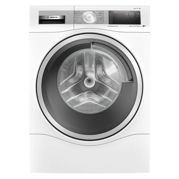 Lavadora-Secadora BOSCH WDU8H542ES Serie 8, Clase D, Blanca, 10/6 kg, 1400 rpm.