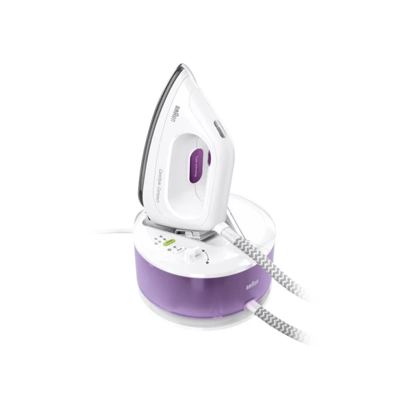 Centro de Planchado CareStyle Compact BRAUN IS 2044 Blanco/Lila