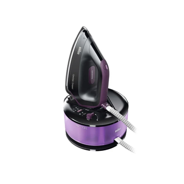 Centro de Planchado CareStyle Compact BRAUN IS 2144 Negro/Lila