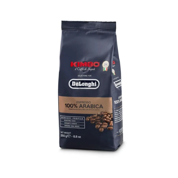 Café en Grano 100% Arábica Kimbo Classic DeLonghi 250gr DELONGHI DLSC612