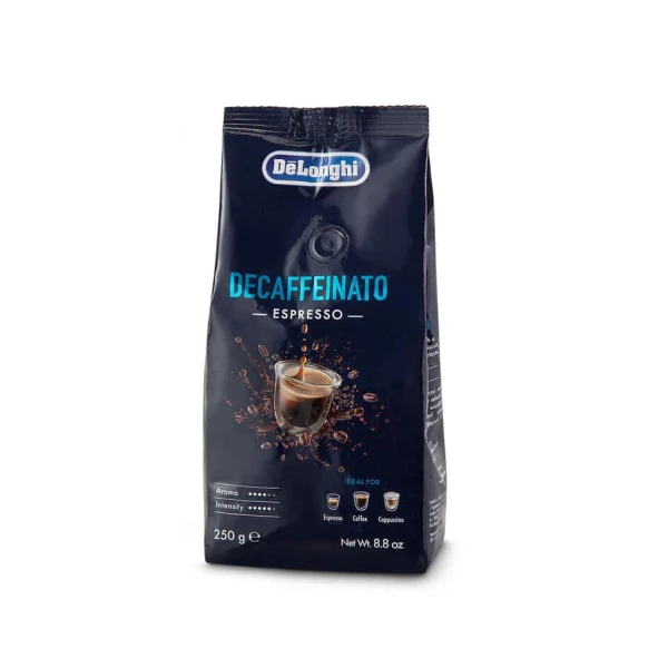 Café en Grano Espresso Decaffeinato 250g DELONGHI DLSC603