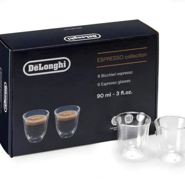 Colección Espresso 6 Vasos de Espresso DELONGHI DLSC300