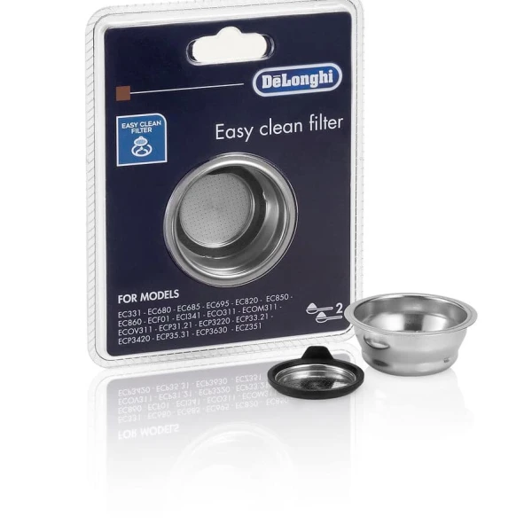 Filtro de Limpieza Fácil para dos Tazas DELONGHI DLSC401