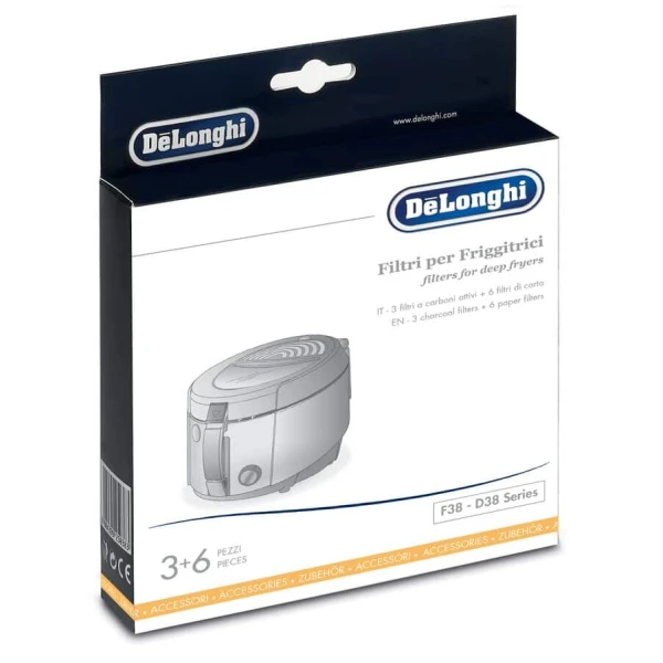Juego de Filtros para Freidoras DELONGHI DLSK001