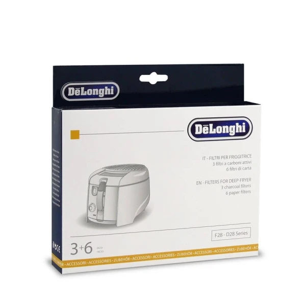 Juego de Filtros para Freidoras DELONGHI F28-9