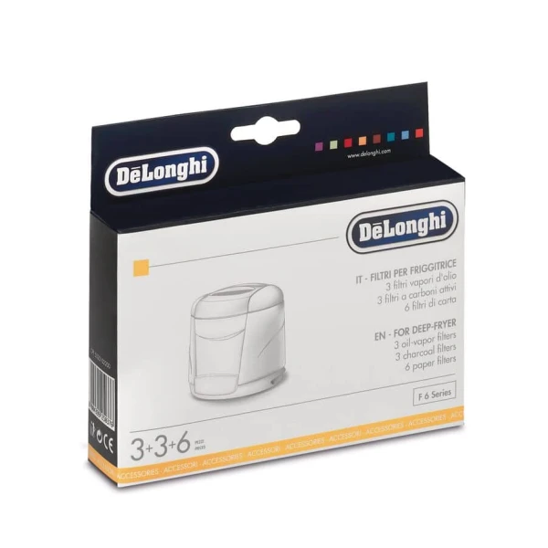 Juego de Filtros para Freidoras DELONGHI F6-12