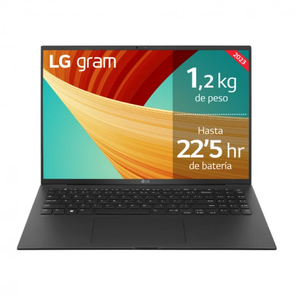 Portátil LG gram 16Z90R / Windows 11 Home/ i7/ 32GB/ 512GB SSD/ RTX 3050/ 1,3Kg/ 14h