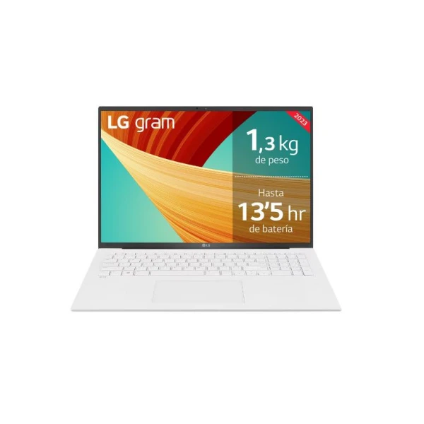 Portátil LG gram 17Z90R/ Windows 11 Home/ i7/ 32GB/ 512GB SSD/ 1,35Kg/ 13,5h