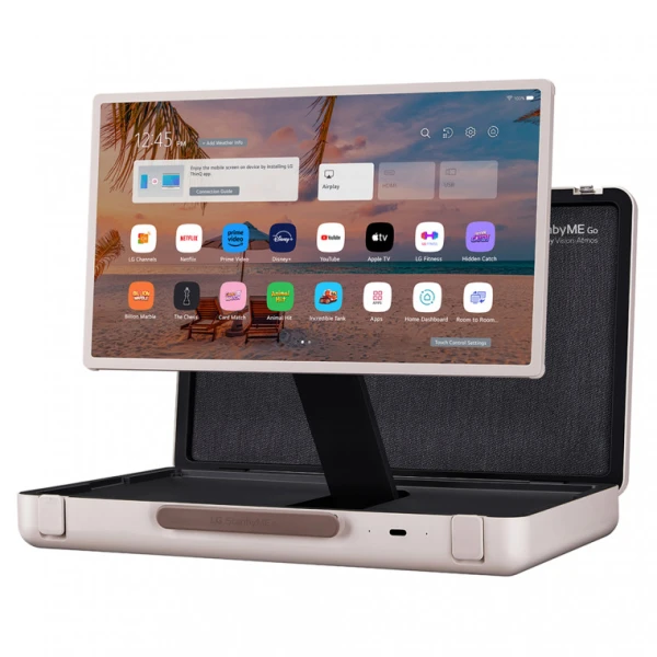 TV LG StanbyME GO Smart TV de 27″ con maletín y batería