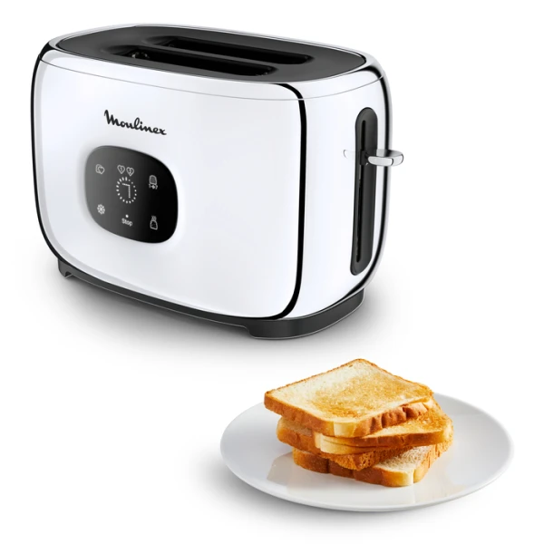 Moulinex LT883D10 Majestuo: Tostadora Elegante y Funcional para un Desayuno Perfecto