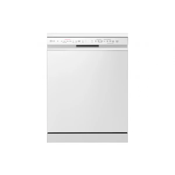 Lavavajillas LG QuadWashTM, con lavado a vapor, Blanco, D
