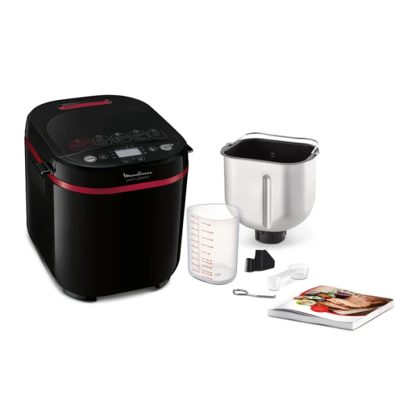 Moulinex OW220830 Pain Plaisir: Panificadora de 1 Kg con 17 Programas para una Variedad de Panes Caseros