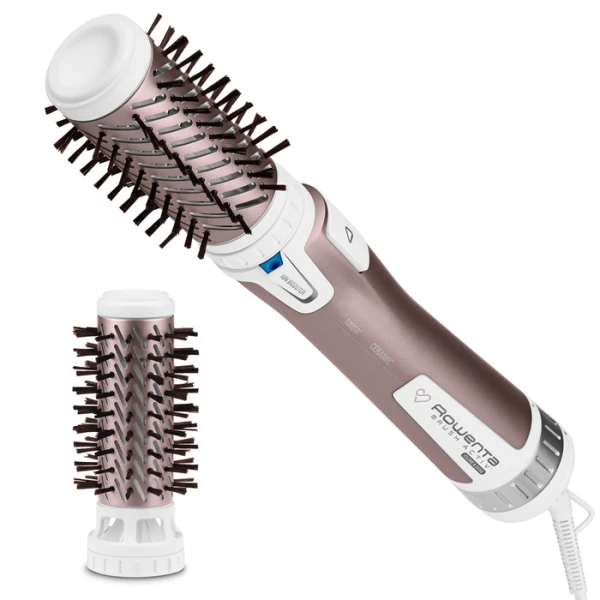 Cepillo Giratorio de Aire Caliente Rowenta Activ Premium Care CF9540F0: Para un Peinado Profesional