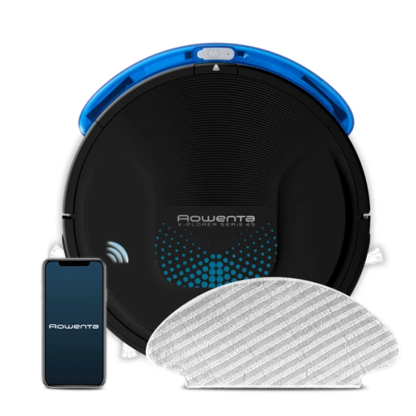Robot Aspirador Rowenta RR8265WH X-Plorer Serie 45: Eficiencia y Tecnología para un Hogar Limpio