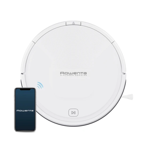Robot Aspirador Rowenta RR8227WH X-Plorer Serie 45: Limpieza Inteligente y Adaptativa
