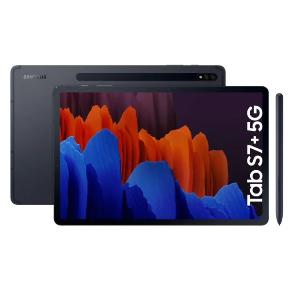 Samsung Galaxy Tab S7 Plus 12.4" 256GB 5G Negra