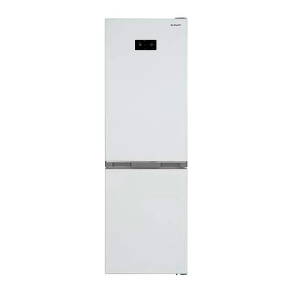 Frigorífico SHARP SJ-BA10DHXWD-EU, Clase D, Blanco, 186 cm, 331L, Combi
