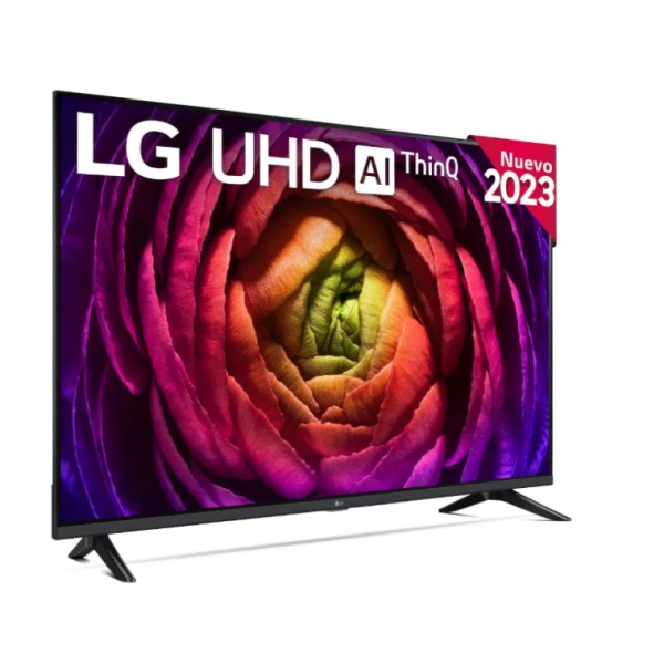 TV LG UHD 4K de 43» Serie 74, Procesador Alta Potencia, HDR10 / Dolby Digital Plus, Smart TV webOS23