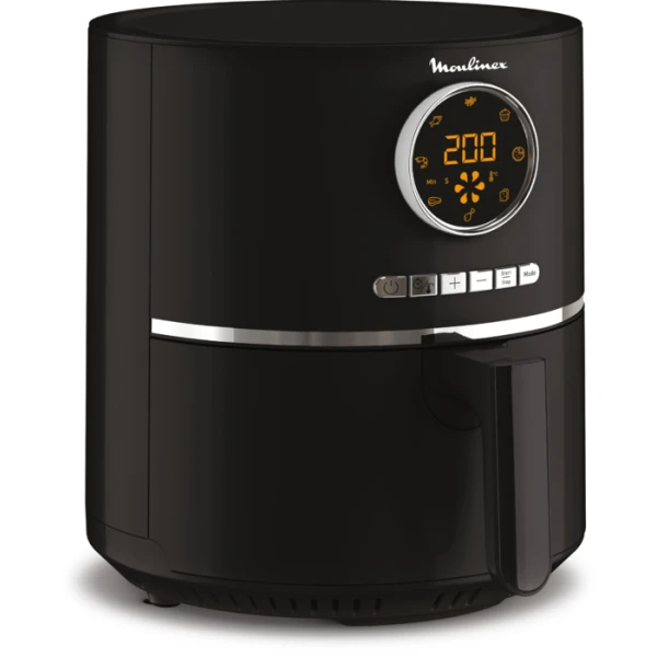 Moulinex EZ111810 Ultra Fry: Freidora de Aire Digital de 4.2L, en Color Negro, para Cocinar Saludablemente