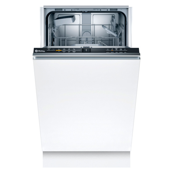 Lavavajillas BALAY 3VT4030NA, Clase E, Negro, Integrable, 45 cm, 9 Servicios