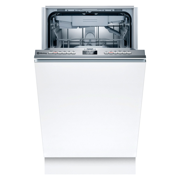 Lavavajillas BALAY 3VT5330DA, Clase F, Acero, Integrable, 45 cm. 10 Servicios