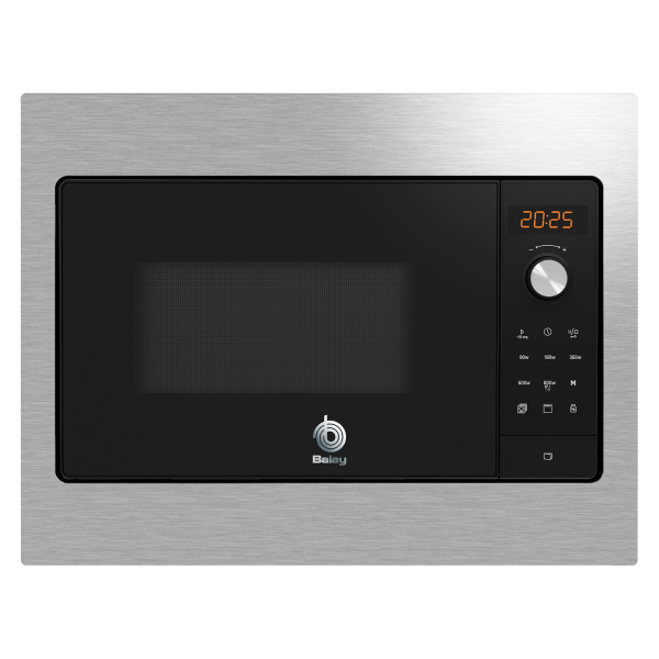 Microondas BALAY 3CG5142X3, 50x38 cm, Acero Inox, Integrable, 20 l.