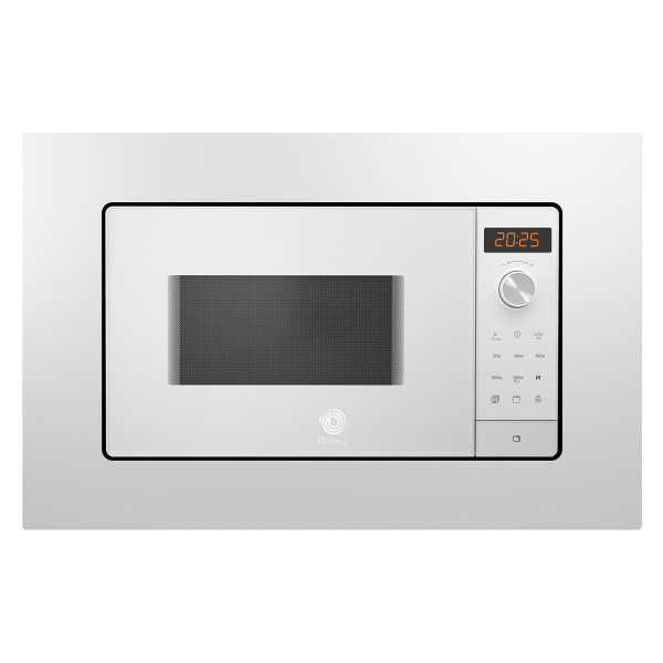 Microondas BALAY 3CG6142B3, 60x38 cm, Blanco, Integrable, 20 l.