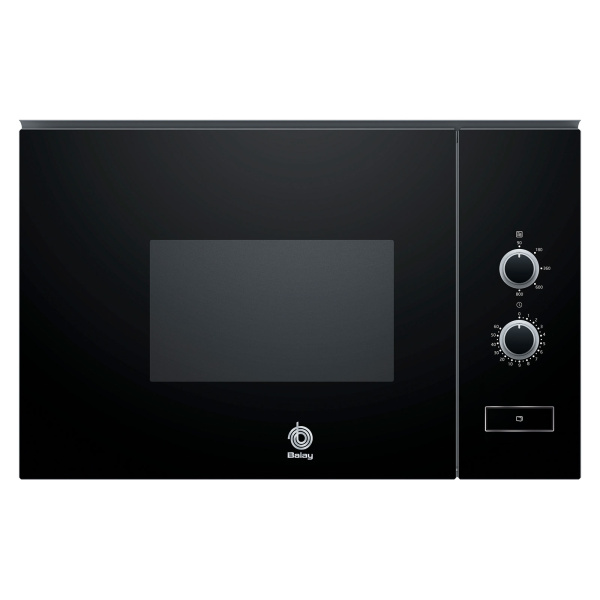 Microondas BALAY 3CP5002N2, 60x38 cm, Cristal Negro, Integrable, 20 l.