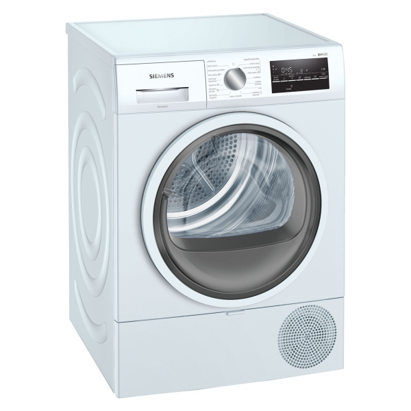 Secadora SIEMENS WT45RT00ES iQ500, Clase A++, Blanco, Bomba de Calor, 9 kg