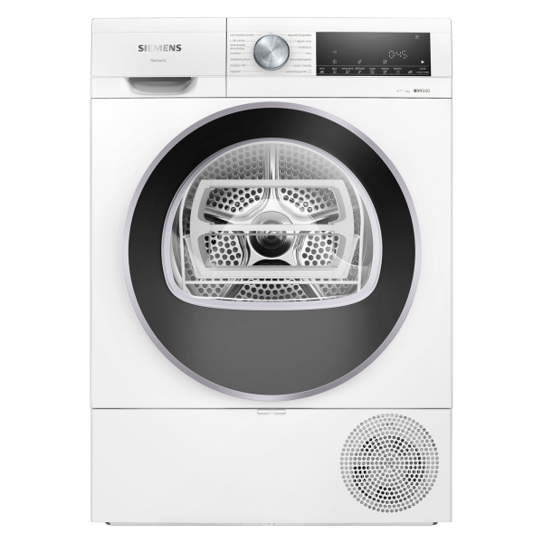 Secadora SIEMENS WQ33G2D0ES, Clase A+++, Blanco, Bomba de Calor, 8 kg