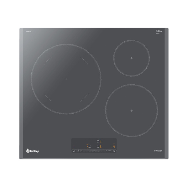 Placa BALAY 3EB865AQ, 60 cm, Titanio, Inducción