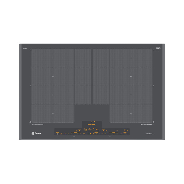 Placa BALAY 3EB980AV, 80 cm, Titanio, Inducción