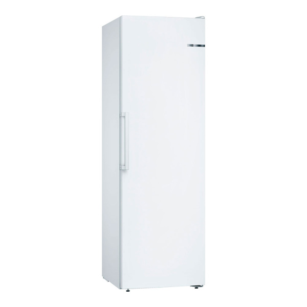 Congelador BOSCH GSN36VWFP Serie 4,  Clase F, 186x60 cm, Blanco, 1 Puerta