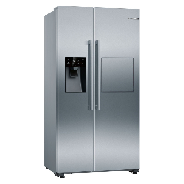 Frigorífico BOSCH KAG93AIEP Serie 6, Americano de 178x90.8 cm. en Acero Inox Antihuellas y Clase E