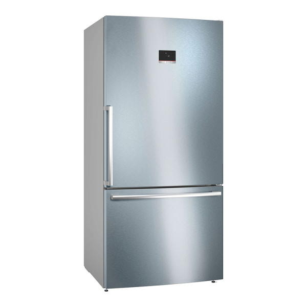 Frigorífico BOSCH KGB86XIEP Serie 4, Clase E, Acero Inox. Antihuellas, 186x86 cm, XXL, Combi