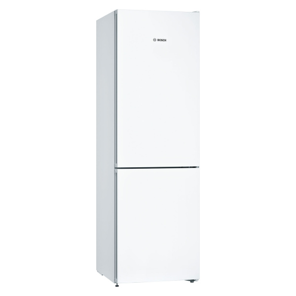 Bosch Serie 4 Frigorífico combinado de libre instalación 186 x 60 cm Blanco KGN366WCF