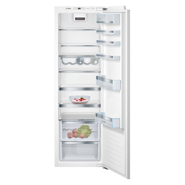 Frigorífico BOSCH KIR81AFE0 Serie 6, Clase E, 177.5x56 cm, Integrable, 1 Puerta