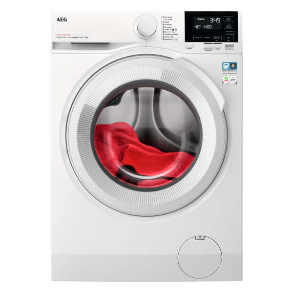 Lavadora AEG LFR6194O2V Serie 6000 de Libre InstalaciónProSense® UniversalDose de 9 kg