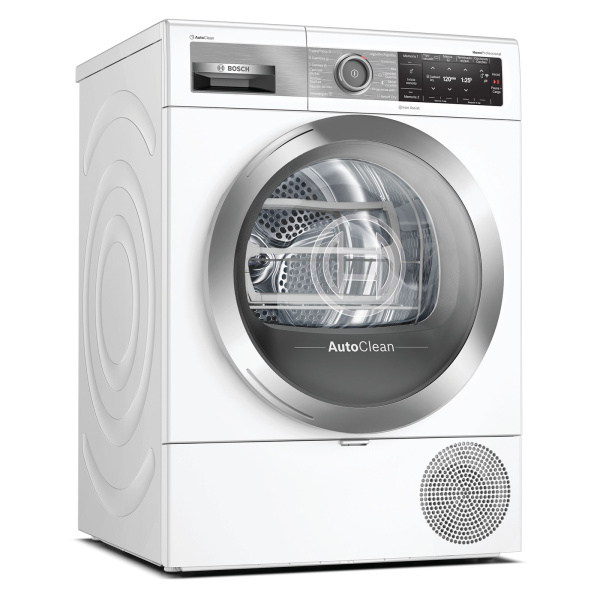 Secadora BOSCH WTX87EH0ES, Clase A+++, Blanco, con Bomba de Calor, 9 kilos