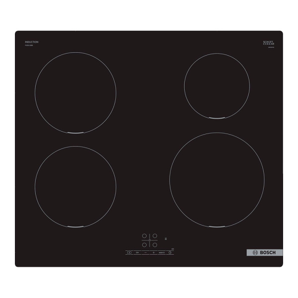 Placa Inducción BOSCH PUE611BB5E Serie 4, 60cm, Negro