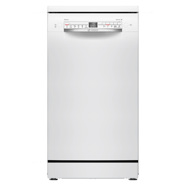 Lavavajillas BOSCH SPS2HKW58E Serie 2, 45 cm de Clase E en Blanco y 10 Servicios