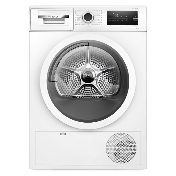 Secadora BOSCH WTR85V92ES Serie 4, Clase A++, Blanco, 8 kg, Bomba de Calor