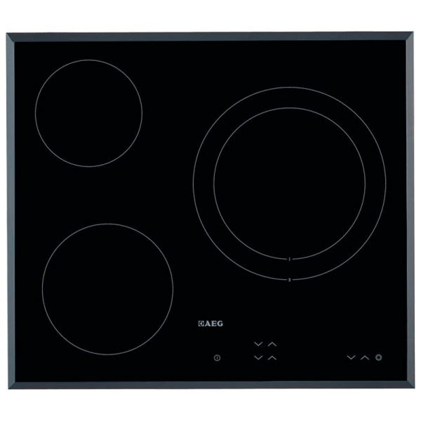 AEG HK623021FB Placa Vitrocerámica 3 Zonas 60cm Negro