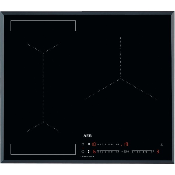 AEG ILB63445FB Placa de Inducción 3 Zonas 60cm Negro