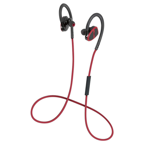 AEG KH 4232 BT Auriculares Deportivos Bluetooth Negro/Rojo